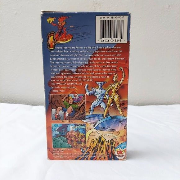 The Legend Of The Hawaiian Slammers VHS Rare 1994 DiC Toon-Time Video - Picture 3 of 6